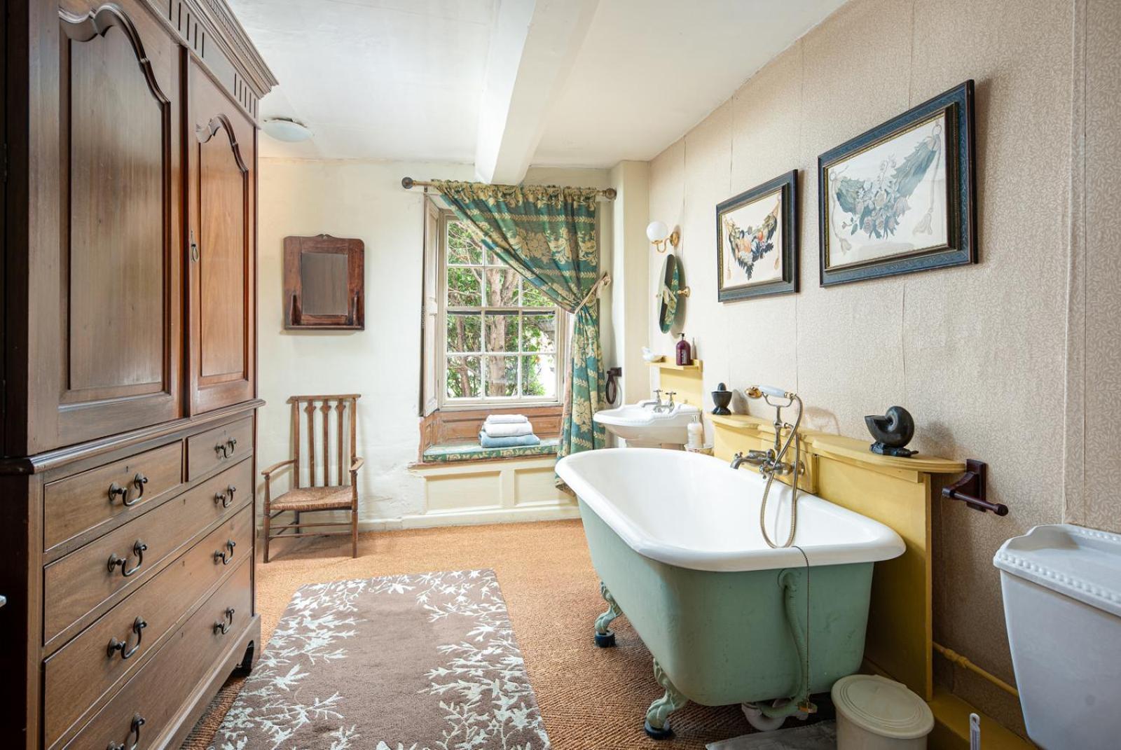 Charming Georgian Country House Axbridge Esterno foto